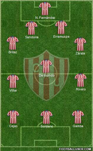 Unión de Santa Fe Formation 2017