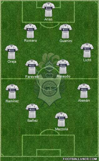 Gimnasia y Esgrima de La Plata Formation 2017