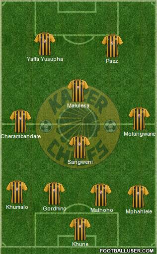 Kaizer Chiefs Formation 2017