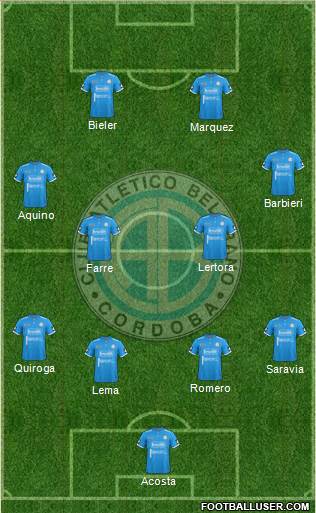 Belgrano de Córdoba Formation 2017