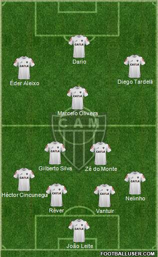 C Atlético Mineiro Formation 2017