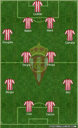 Real Sporting S.A.D. Formation 2017