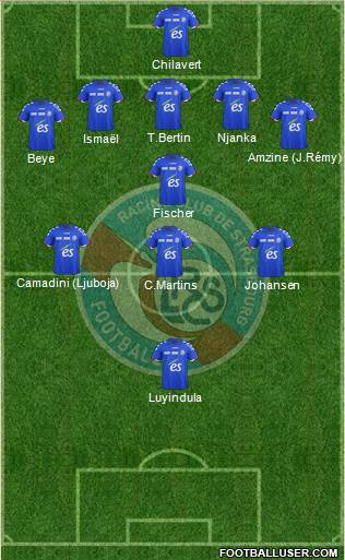 Racing Club de Strasbourg-Football Formation 2017