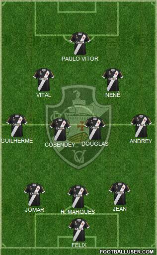 CR Vasco da Gama Formation 2017