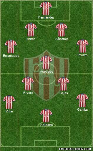 Unión de Santa Fe Formation 2017