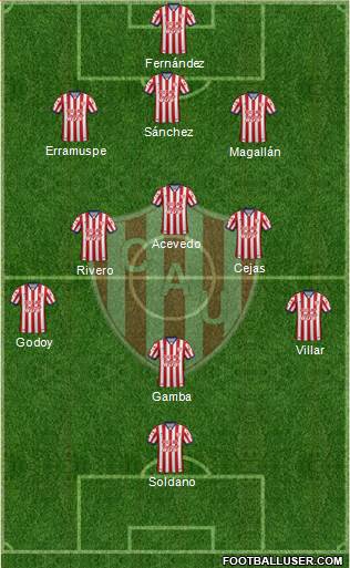 Unión de Santa Fe Formation 2017