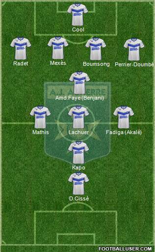 A.J. Auxerre Formation 2017