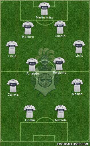 Gimnasia y Esgrima de La Plata Formation 2017