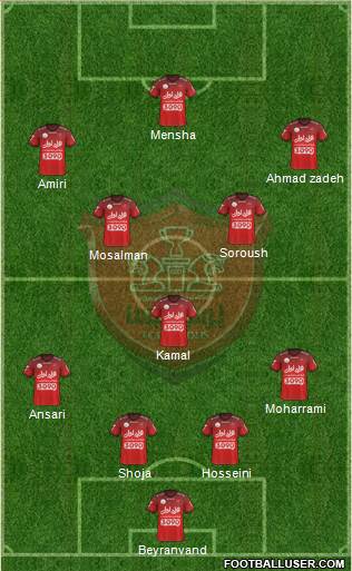 Persepolis Tehran Formation 2017