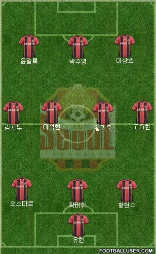 FC Seoul Formation 2017