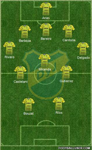 Defensa y Justicia Formation 2017