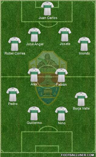 Elche C.F., S.A.D. Formation 2017