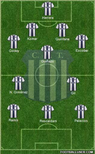 Talleres de Córdoba Formation 2017