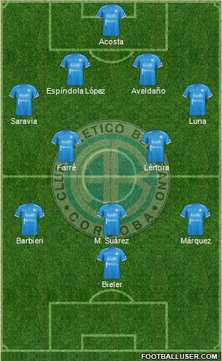 Belgrano de Córdoba Formation 2017