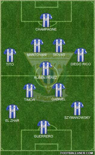 C.D. Leganés S.A.D. Formation 2017