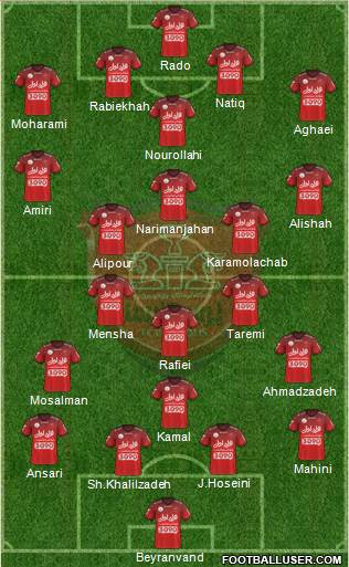 Persepolis Tehran Formation 2017