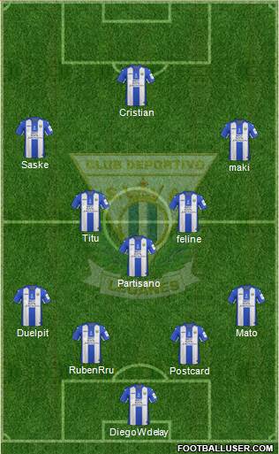 C.D. Leganés S.A.D. Formation 2017