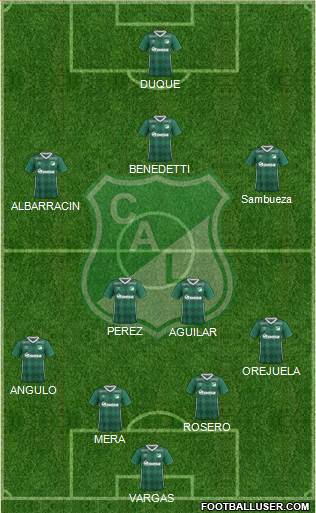 AC Deportivo Cali Formation 2017