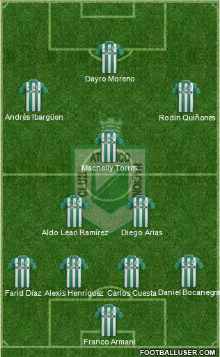 CDC Atlético Nacional Formation 2017