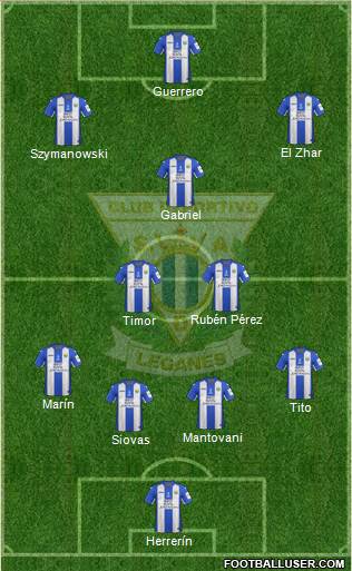 C.D. Leganés S.A.D. Formation 2017