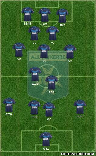 A.J. Auxerre Formation 2017