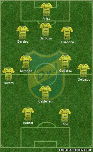 Defensa y Justicia Formation 2017