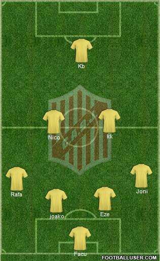 9 de Julio Formation 2017