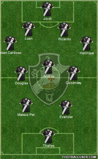 CR Vasco da Gama Formation 2017