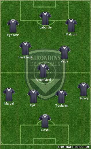 FC Girondins de Bordeaux Formation 2017