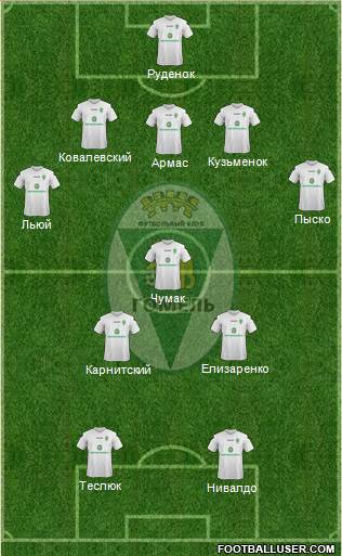 FC Gomel Formation 2017