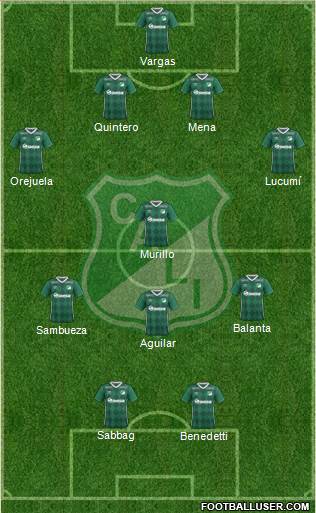 AC Deportivo Cali Formation 2017