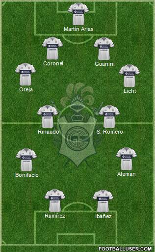 Gimnasia y Esgrima de La Plata Formation 2017