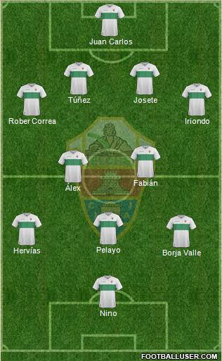 Elche C.F., S.A.D. Formation 2017