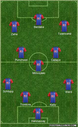 Crystal Palace Formation 2017