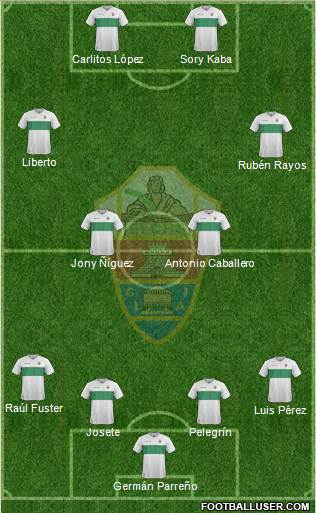 Elche C.F., S.A.D. Formation 2017