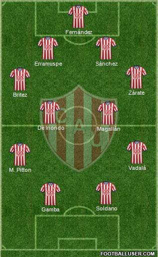 Unión de Santa Fe Formation 2017