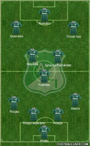 AC Deportivo Cali Formation 2017