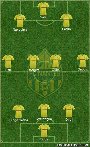 FC Nantes Formation 2017