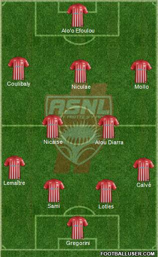 A.S. Nancy Lorraine Formation 2017