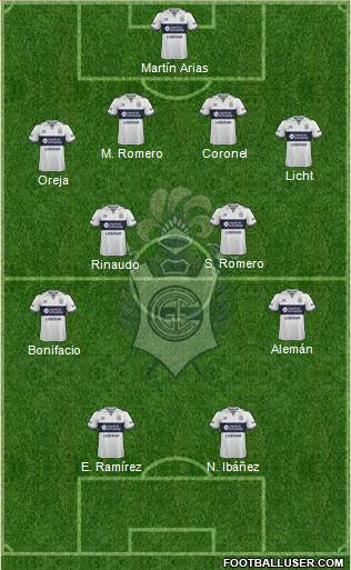 Gimnasia y Esgrima de La Plata Formation 2017