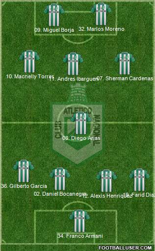 CDC Atlético Nacional Formation 2017