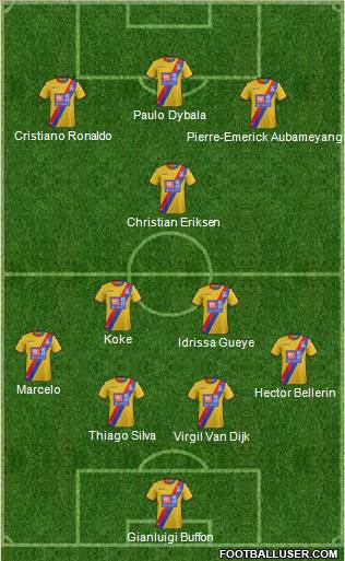 Crystal Palace Formation 2017