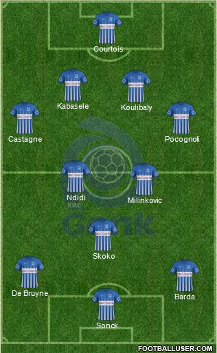 K Racing Club Genk Formation 2017