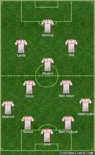 Tunisia Formation 2017