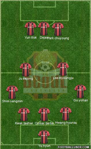 FC Seoul Formation 2017