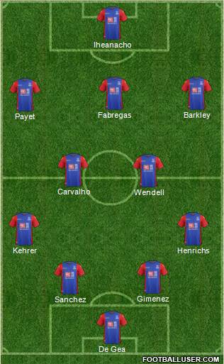 Crystal Palace Formation 2017