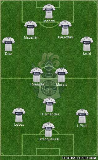 Gimnasia y Esgrima de La Plata Formation 2017