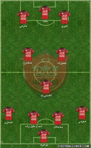 Persepolis Tehran Formation 2017