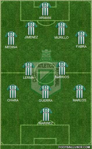 CDC Atlético Nacional Formation 2017