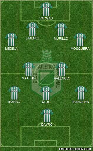 CDC Atlético Nacional Formation 2017